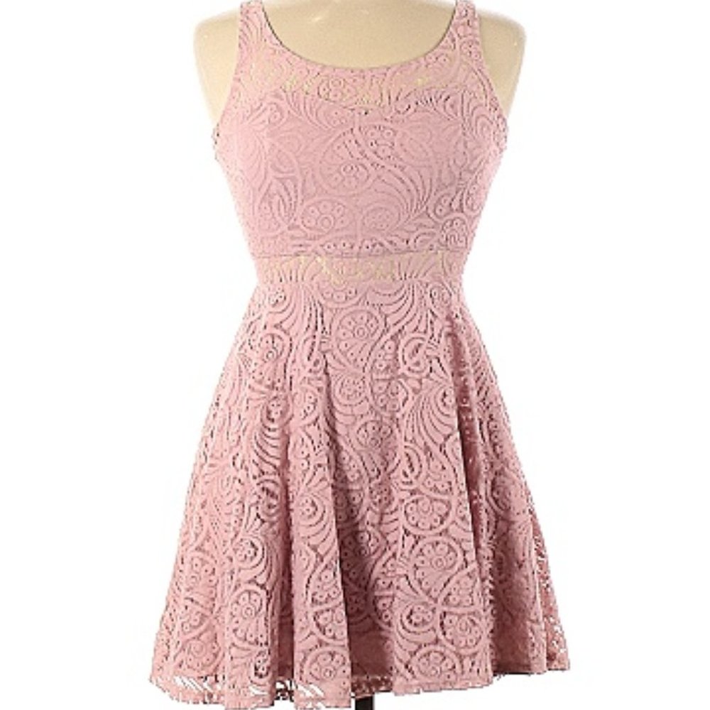 American Rag Cie Pink Skater Dress